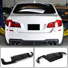 BMW 5 Serie F10/F11 2010–2016 Achterbumperdiffuser V4 (voor F10 M5, carbon) foto 1