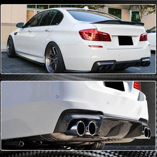 Achterbumperdiffuser V4 (voor F10 M5, carbon) BMW 5 Serie F10/F11 2010–2016 foto 3