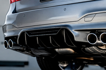 BMW 5 Serie G30/G31 2017–2023 Achterbumper diffuser V1 (voor M5 F90, carbon) foto 5