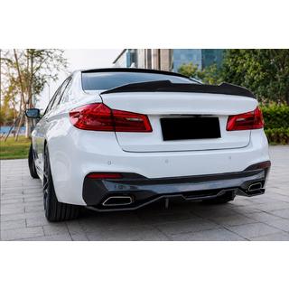 Achterbumperdiffuser V4 (voor M-Sport/M5 F90, carbon) BMW 5 Serie G30/G31 2017–2023 foto 2