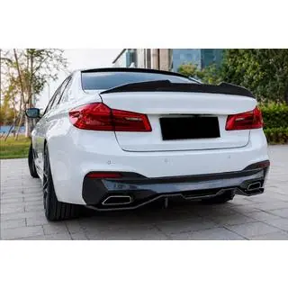 Achterbumperdiffuser V4 (voor M-Sport/M5 F90, carbon) foto 2
