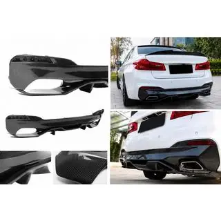 Achterbumperdiffuser V4 (voor M-Sport/M5 F90, carbon) foto 1