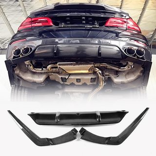 Achterbumper diffuser V6 (voor M-Sport, carbon) BMW 5 Serie G30/G31 2017–2023 foto 1