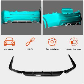 Achterbumper diffuser V6 (voor M-Sport, carbon) BMW 5 Serie G30/G31 2017–2023 foto 4
