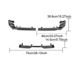 Achterbumper diffuser (voor M-Sport, carbon) BMW 5/i5 Serie G60/G60E/G61 2023– foto 3