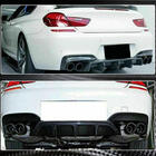 BMW 6-serie F12/F13/F06 2011–2018 Achterbumper diffuser V1 (voor M-Sport/M6, carbon) foto 4