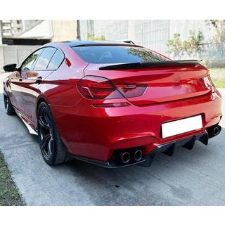 Achterbumper diffuser V1 (voor M6, carbon) BMW 6-serie F12/F13/F06 2011–2018 foto 2