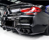 BMW 6-serie F12/F13/F06 2011–2018 Achterbumper diffuser FRP V2 (voor M6) foto 5