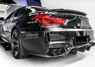BMW 6-serie F12/F13/F06 2011–2018 Achterbumper diffuser FRP V2 (voor M6) foto 6