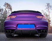 BMW 6-serie F12/F13/F06 2011–2018 Achterbumper diffuser FRP V2 (voor M6) foto 8
