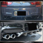 BMW 6-serie F12/F13/F06 2011–2018 Achterbumper diffuser V2 (voor M6, carbon) foto 4