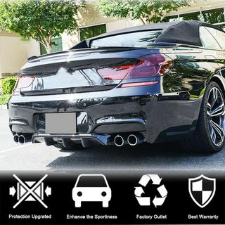 Achterbumper diffuser V2 (voor M6, carbon) BMW 6-serie F12/F13/F06 2011–2018 foto 2