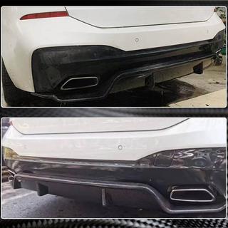 Achterbumperdiffuser V1 (voor M-Sport 2017-2020, Carbon) foto 3