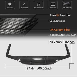 Achterbumper diffuser carbon (voor M-Sport 2019-2022, carbon) foto 4