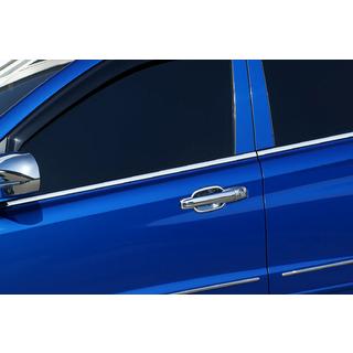 Sierlijsten voor zijruiten (4-delig, RVS) SsangYong Action 2005–2018 foto 1