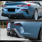 BMW 8-serie G14/G15/G16 2018– Achterbumper diffuser V1 (voor G14/G15 M-Sport, carbon) foto 3