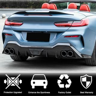 Achterbumper diffuser V1 (voor G14/G15 M-Sport, carbon) BMW 8-serie G14/G15/G16 2018– foto 2