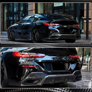Achterbumper diffuser V2 (voor G16 M-Sport, carbon) BMW 8-serie G14/G15/G16 2018– foto 4