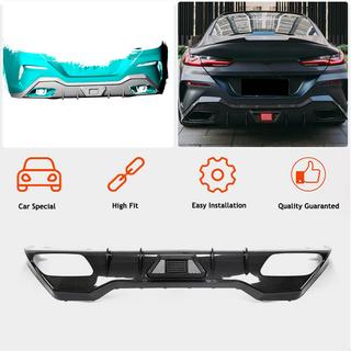 Achterbumperdiffuser V1 (voor G16 M-Sport, carbon) BMW 8-serie G14/G15/G16 2018– foto 2