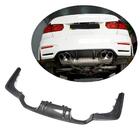 BMW 3 Serie F30/F31 2012–2019 Achterbumperdiffuser V2 (voor F80, carbon) foto 1