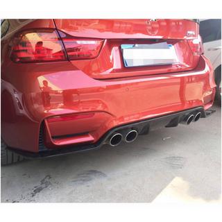 Achterbumperdiffuser V2 (voor F80, carbon) foto 4