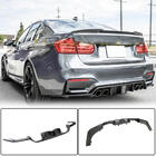 BMW 3 Serie F30/F31 2012–2019 V12 achterbumper diffuser (voor F80, carbon) foto 1