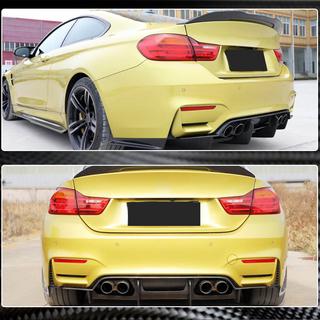 Achterbumper diffuser V1 (voor F82/F83, carbon) BMW 4 Serie F32/F33/F36 2012–2020 foto 3