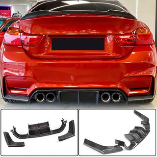 Achterbumperdiffuser V4 (voor F82/F83, carbon) BMW 4 Serie F32/F33/F36 2012–2020 foto 3