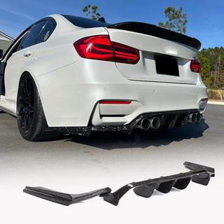 Achterbumperdiffuser V5 (voor F82/F83, carbon) BMW 4 Serie F32/F33/F36 2012–2020 foto 1