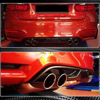 Achterbumperdiffuser V7 (voor F82/F83, carbon) BMW 4 Serie F32/F33/F36 2012–2020 foto 4