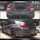 BMW 4 Serie F32/F33/F36 2012–2020 Achterbumper diffuser V12 (voor F82/F83, carbon) foto 4