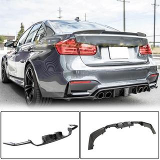 Achterbumper diffuser V12 (voor F82/F83, carbon) BMW 4 Serie F32/F33/F36 2012–2020 foto 1