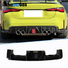 BMW 3 Serie G20/G21 2018– ABS V4 achterbumper diffuser (voor G80) foto 1