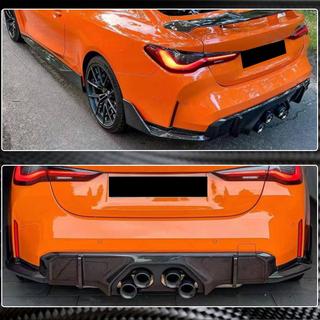Achterbumper diffuser V2 (voor G82/G83, carbon) BMW 4-serie G22/23/26 2020– foto 3