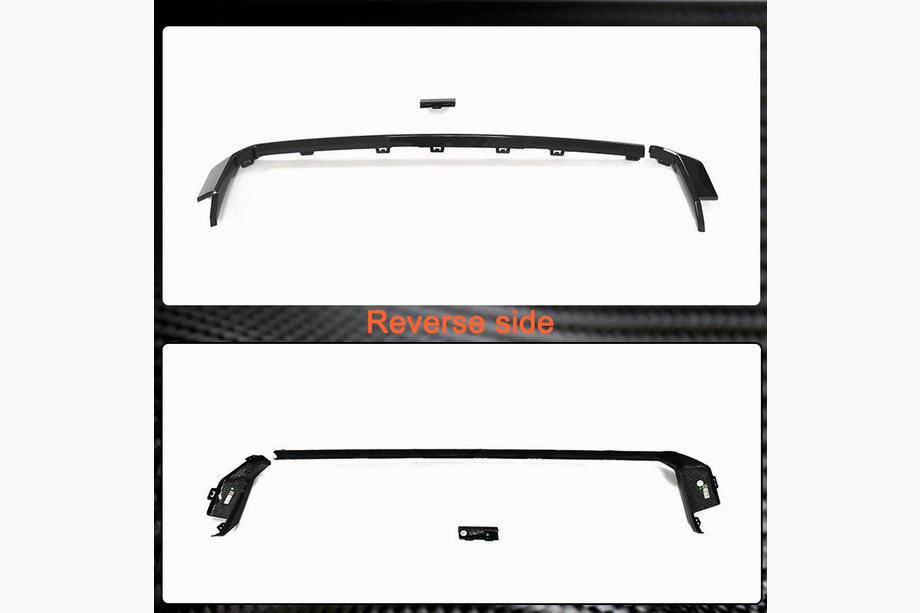 BMW 4-serie G22/23/26 2020– Achterbumperdiffuser V3 (voor G82/G83, carbon) Foto 5