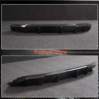 Achterbumper diffuser V1 (voor i4 G26 M-Sport, carbon) foto 2