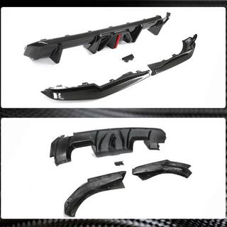 Achterbumperdiffuser V4 (voor G82/G83, carbon) BMW 4-serie G22/23/26 2020– foto 4