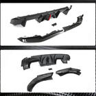 BMW 4-serie G22/23/26 2020– Achterbumper diffuser Dry Carbon V5 (voor G82/G83 2021+) foto 4