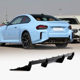 Achterbumper diffuser V4 (voor G87, carbon) BMW 2 Serie G42 2021– foto 1
