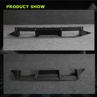 Achterbumper diffuser V4 (voor G87, carbon) foto 3