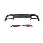 BMW X3 G01 2018– Achterbumper diffuser V1 (voor F97 2018-2021, carbon) foto 1
