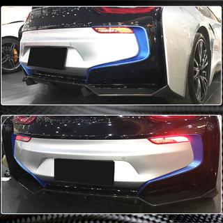 Achterbumper diffuser (carbon) foto 3