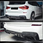 BMW X3 G01 2018– Achterbumper diffuser (voor originele M-Sport 2018-2021, carbon) foto 3
