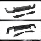 BMW X3 G01 2018– Achterbumper diffuser V2 (voor F97 2018-2021, carbon) foto 3