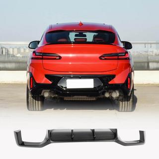 Achterbumper diffuser (voor F98 2022-2025, carbon) BMW X4 G02 2018– foto 1