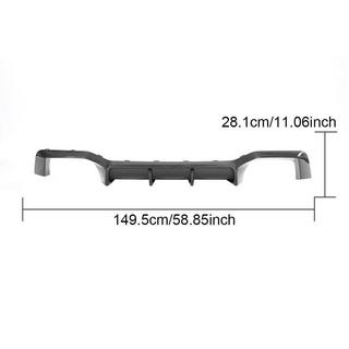 Achterbumper diffuser (voor F98 2022-2025, carbon) BMW X4 G02 2018– foto 2