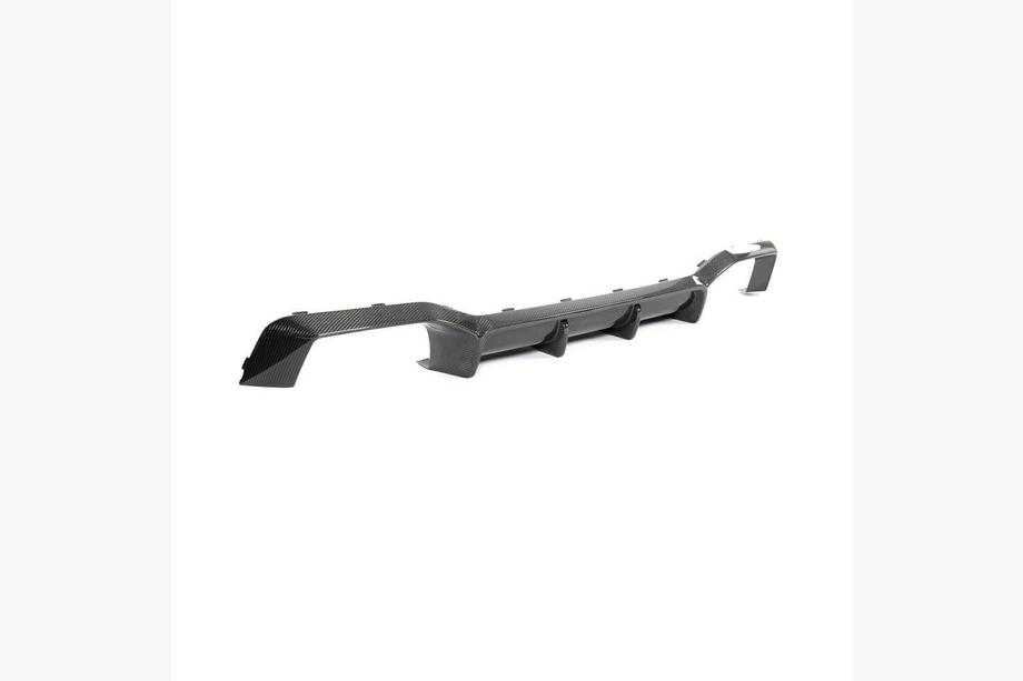 BMW X4 G02 2018– Achterbumper diffuser (voor F98 2022-2025, carbon) Foto 3