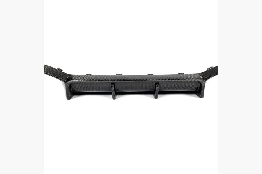 BMW X4 G02 2018– Achterbumper diffuser (voor F98 2022-2025, carbon) Foto 4