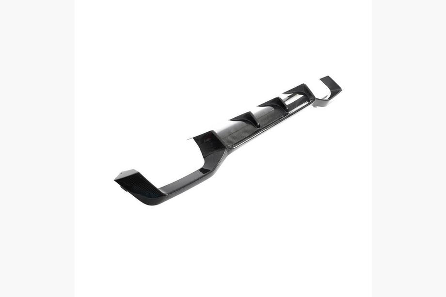 BMW X4 G02 2018– Achterbumper diffuser (voor F98 2022-2025, carbon) Foto 6