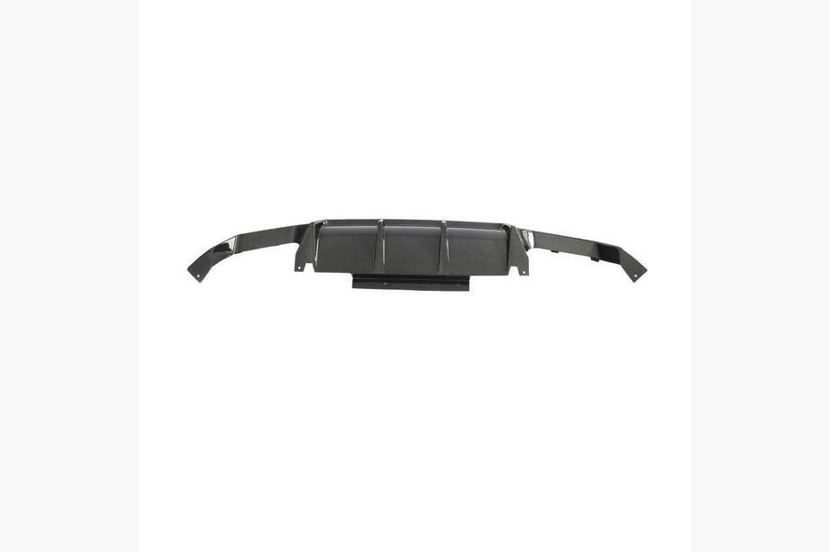 BMW X4 G02 2018– Achterbumper diffuser (voor F98 2022-2025, carbon) Foto 8